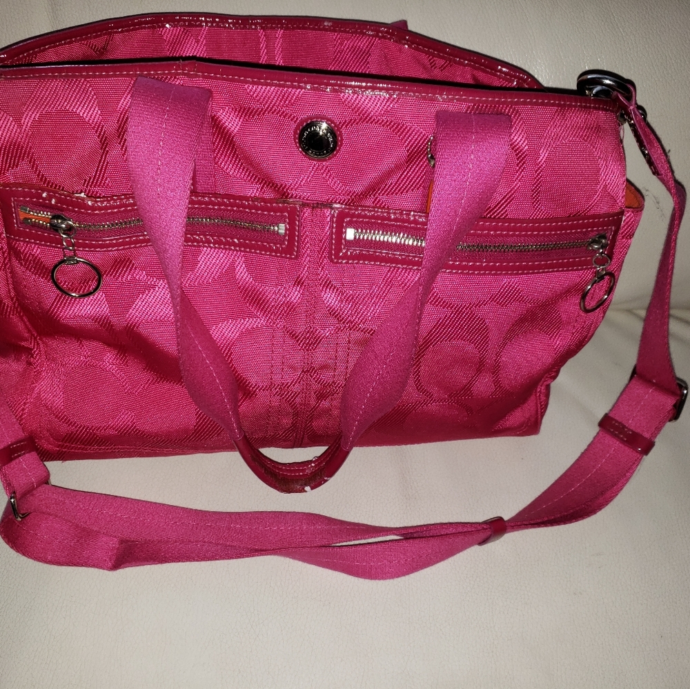Coach diaper bag